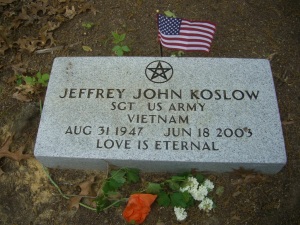 Jeff's Grave Marker